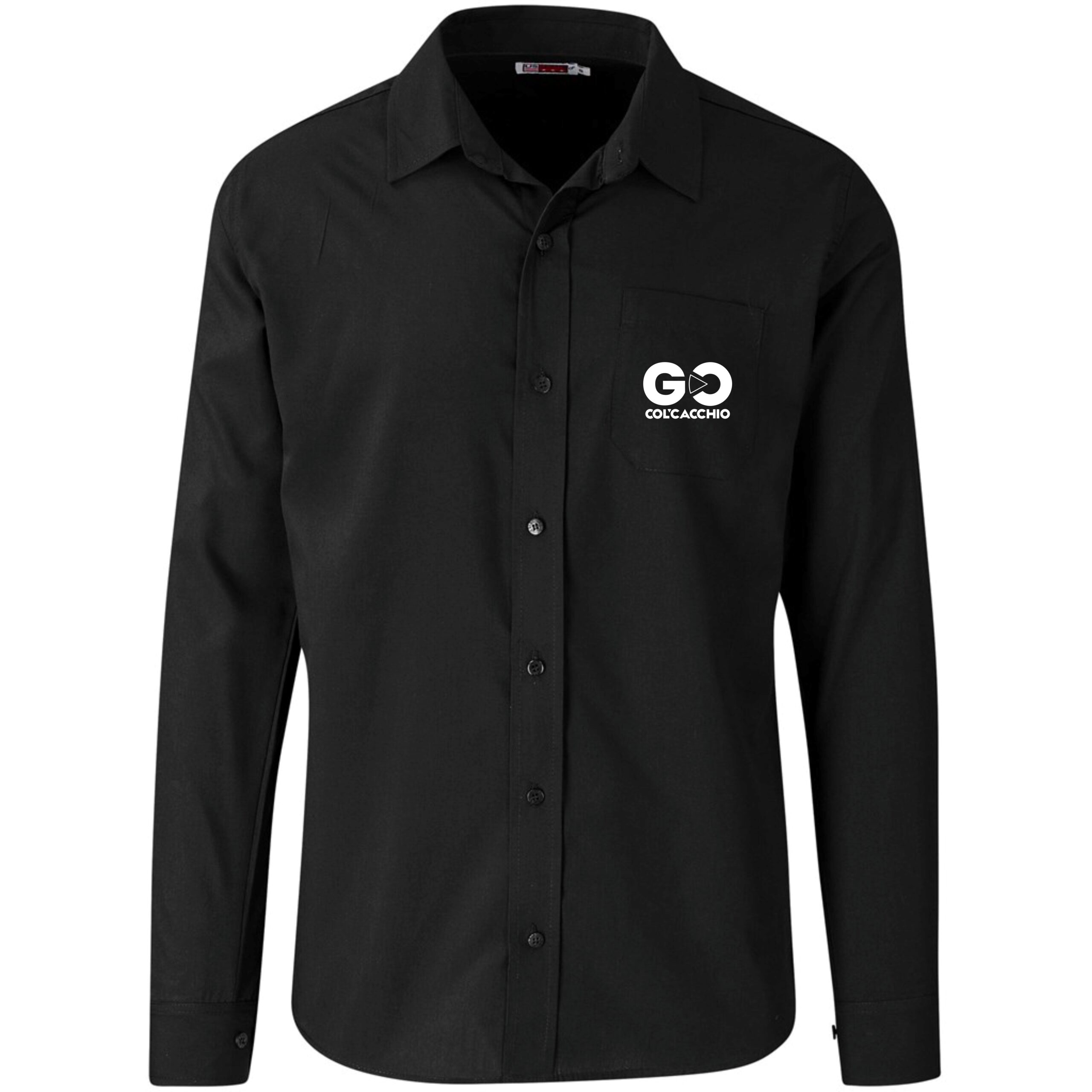 COL'CACCHIO Blk Shirt CCGO Kensington Long Sleeve (CGO) - Image 1